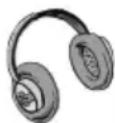 SABA SCB1910VX - Volume du casque d'écoute - 1