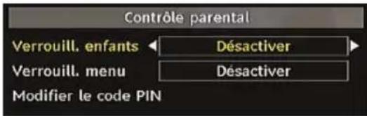 SABA SCB1910VX - Contrôle parental - 1