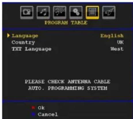 SABA SCB1910VX - Automatic Channel Scan - 3