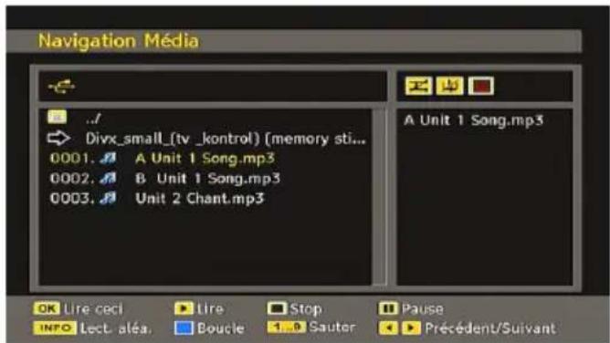 SABA SCB1910VX - Lecture de fichiers MP3 - 1