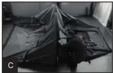 TRIGANO Spaceo 4 - ELECTING THE TENT - 3