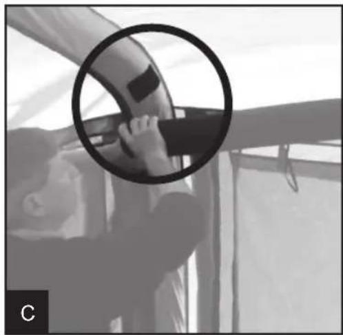 TRIGANO Luna 280 - ERECTING THE AWNING - 4