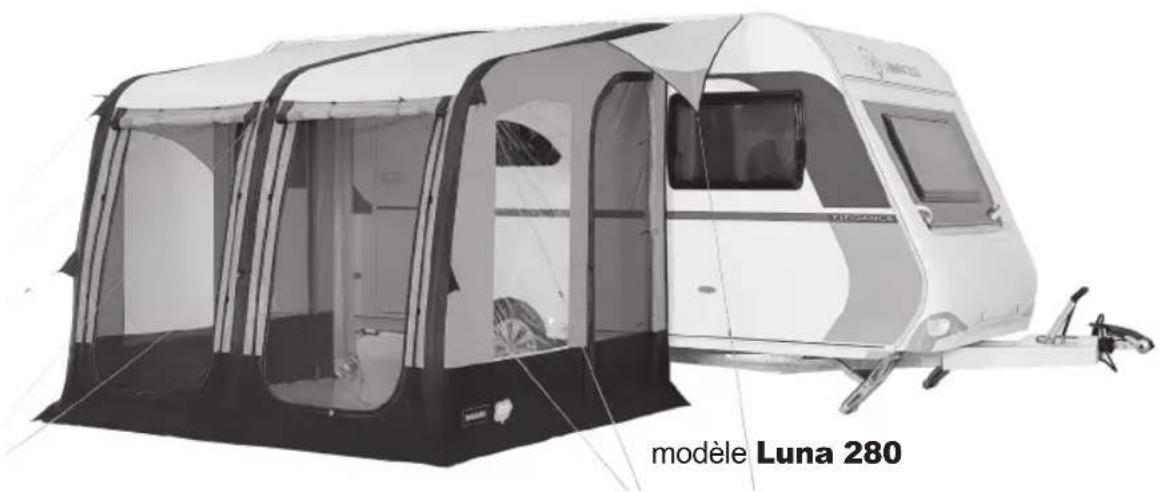 TRIGANO Luna 280 - MONTAGE DE L'AUVENT - 6