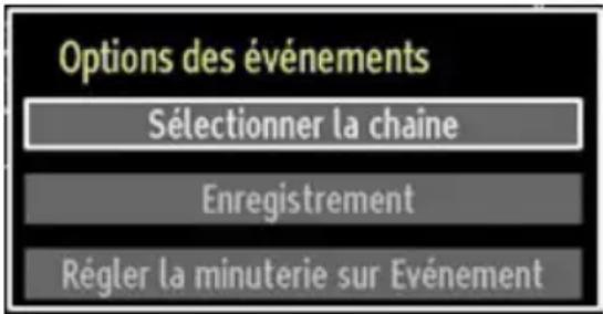 GRANDIN LC40R - Options du programme - 1