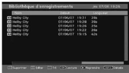 GRANDIN L19V99S - Regarder les programmes enregistrés - 1
