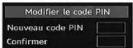 GRANDIN L19V99S - Paramétrage du code PIN - 1