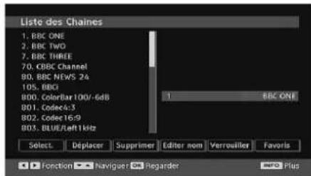 GRANDIN L19V99S - Liste des chaînes - 1