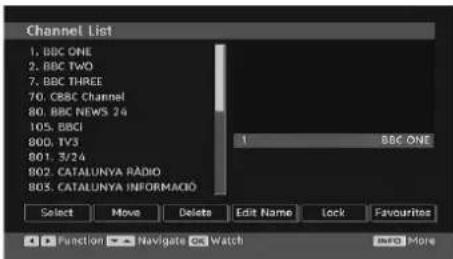 GRANDIN L19V99S - Channel List - 1