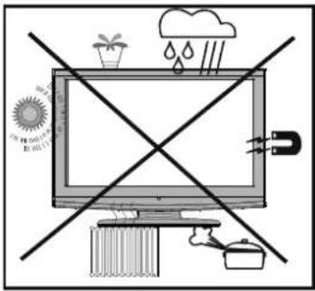 GRANDIN L19V99S - Branchement à un système de distribution de télévision (télévision par câble, etc.) à partir d'un tuner - 1