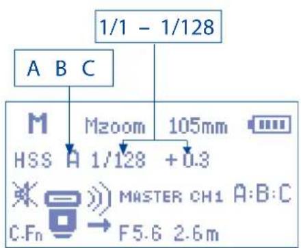 Phottix Mitros TTL (Canon) - 液晶显示屏显示 - 2