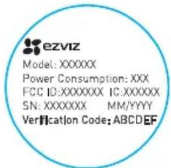 EZVIZ C2Mini - Andern des Standard-Kennworts - 2