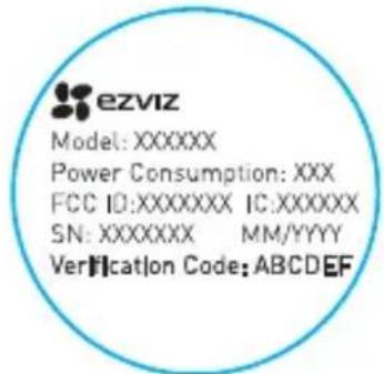 EZVIZ C2Mini - Changer de mot de passage par défaut - 2