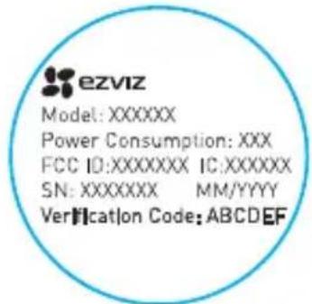 EZVIZ C2Mini - Para alterar aPALAVRA-PASSPEpredefinida - 2