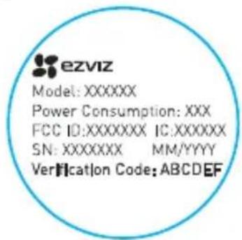 EZVIZ C2Mini - Per cancellare la password predefinita - 2