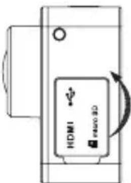 EZVIZ S5 Plus - Inserción de la tarjeta microSD. - 1