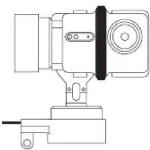 EZVIZ S5 Plus - Användning 2 - Montering på stabilisatorn - 2