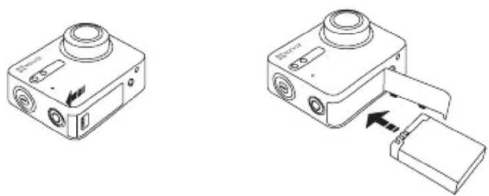 EZVIZ S5 Plus - Vlození baterie - 1