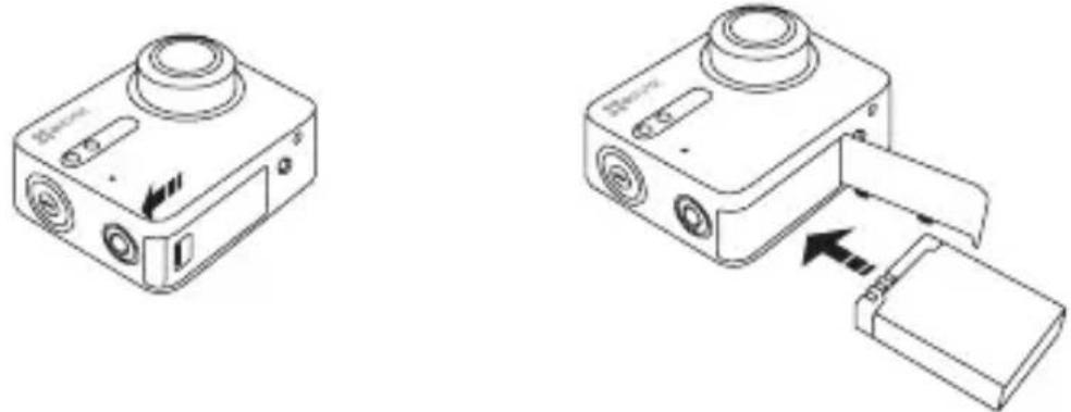 EZVIZ S5 Plus - Uzstadiet akumulatoru. - 1