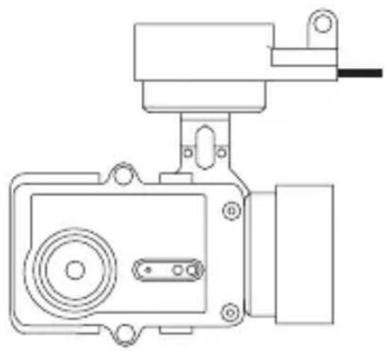 EZVIZ S5 Plus - Aplicatie 1 Instalarea pe un vehicul aerian - 1
