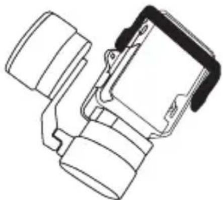 EZVIZ S5 Plus - Priedas: Kaip naudotis réminiu adapteriei - 4