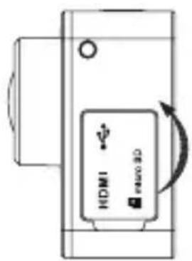 EZVIZ S5 Plus - Insert the microSD card. - 1