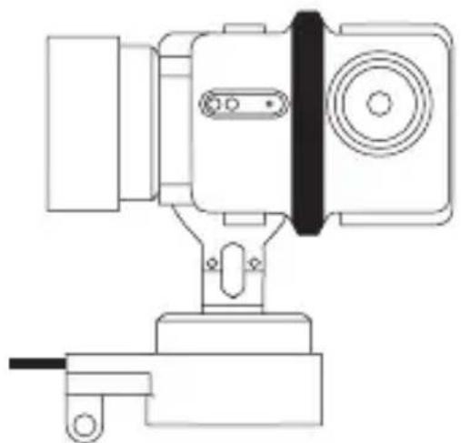 EZVIZ S5 Plus - Aplicaţie 2 Instalarea pe un stabilizator - 1