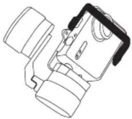 EZVIZ S5 Plus - Pielikums: korpusa adaptera lietošana - 9