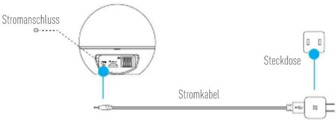 EZVIZ Mini 360 Plus - Schritt 1 Hochfahren - 1