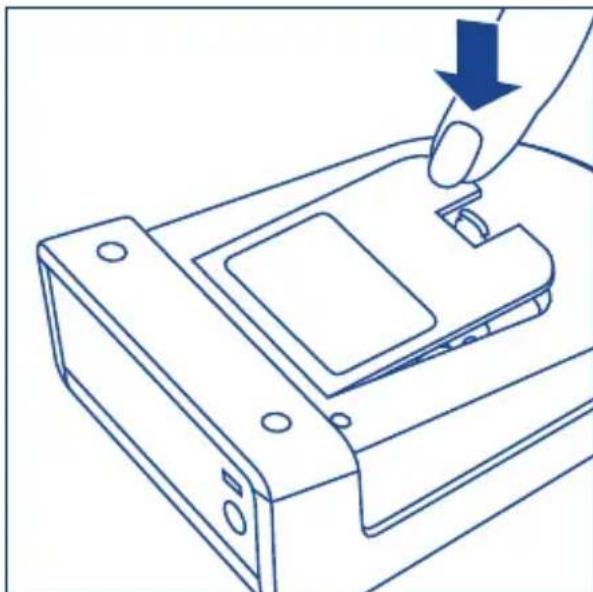 Tensoval Duo Control - Plaatsen/verwisselen van de batterijen - 3