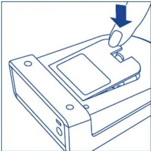 Tensoval Duo Control - Mise en place / changement des piles - 3