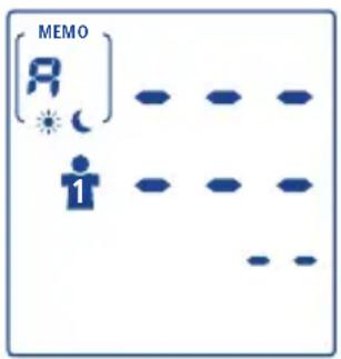 Tensoval Duo Control - Recherche des mesures enregistrées - 3