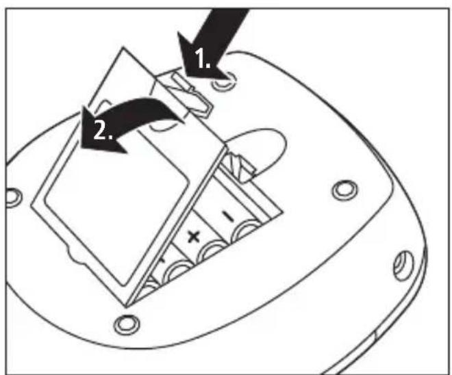 Tensoval Comfort - Alimentation piles - 1