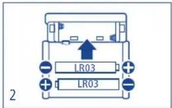 Tensoval Mobil Classic - Mise en place des piles - 2