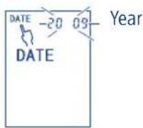 Tensoval Mobil Classic - Setting date and time - 1
