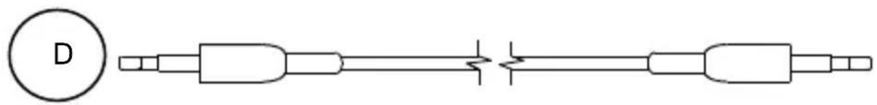 MARMITEK BoomBoom 100 - Mini-jack adapter cable - 1