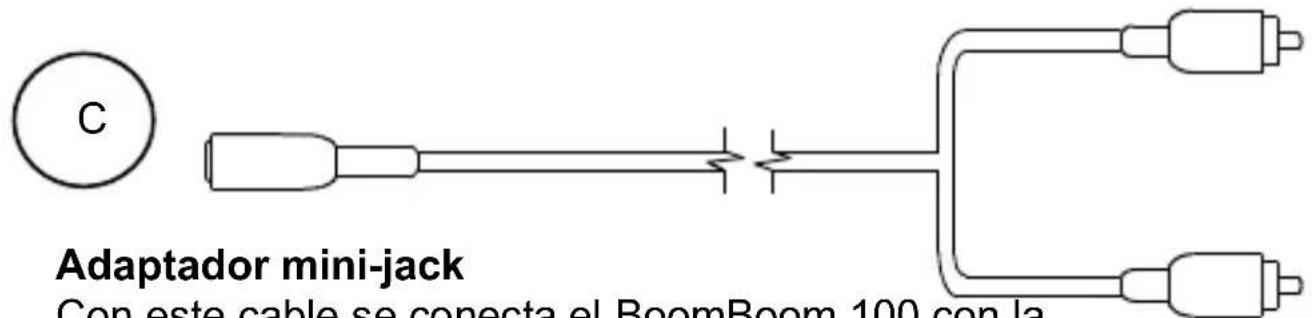 MARMITEK BoomBoom 100 - Cable de alimentación micro USB - 1