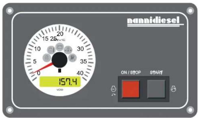 Nanni T4.180 - Anhaltendes Motors: - 2