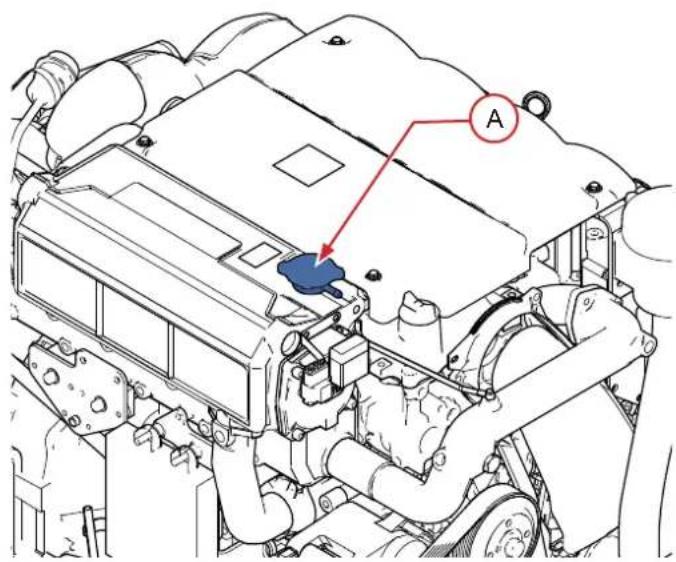 Nanni T4.200 - Tappo dello scambiatore - 1
