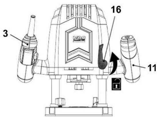 MAC ALLISTER MSR1200 - Fixation - 2
