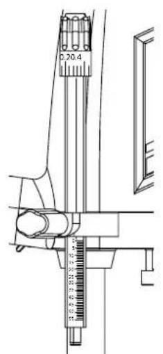 MAC ALLISTER MSR1200 - Ajustement de la profondeur de coupe - 1