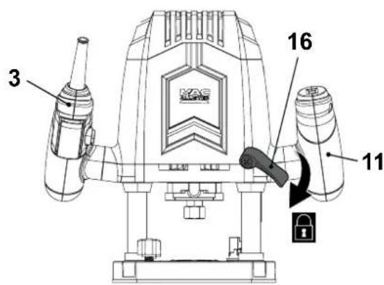 MAC ALLISTER MSR1200 - Fixation - 1
