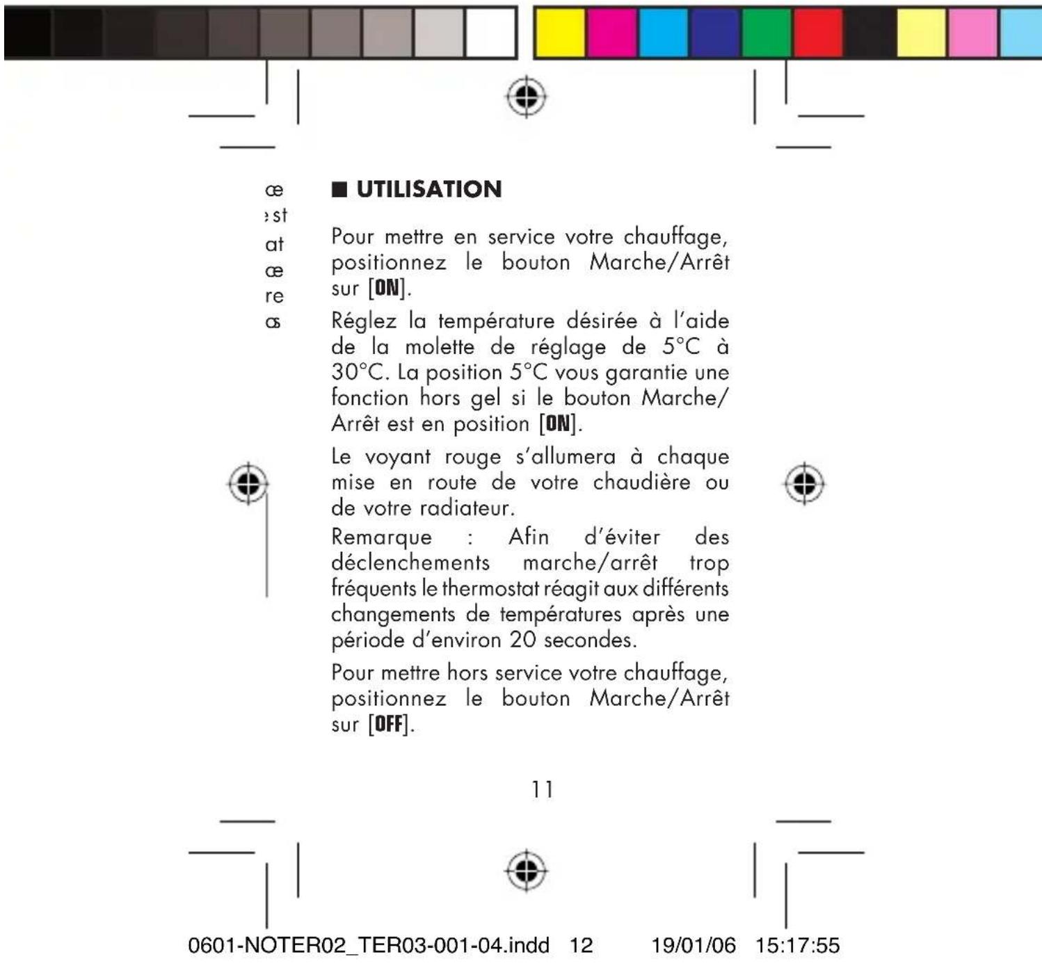 OTAX TER02 - Attention : - 8