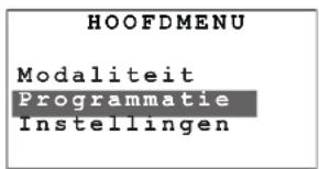 BTICINO L4451 - Menu Programmatie - 1