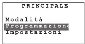 BTICINO L4451 - Menù Programmazione - 1