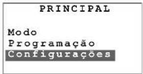 BTICINO N4451 - Menu das Configurações - 1