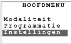 BTICINO N4451 - Menu Installingen - 1