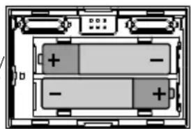BTICINO N4451 - Batterien einsetzen - 1