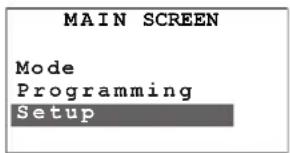 BTICINO N4451 - Setup menu - 1