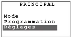 BTICINO N4451 - ■ Menu Réglages - 1
