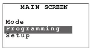 BTICINO N4451 - Programming Menu - 1
